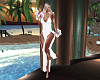 Aloha White Summer Dress