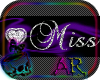 AR Miss1528 Sticker