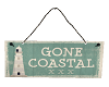 Gone Coastal HangingSign