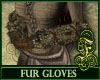 Fur Gloves Dust