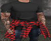 SHIRT BLACK  + TATTO
