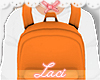 ﾟ✧ orange backpack