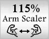Scaler Arm 115%