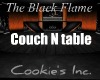 The Black Flame Couch