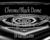 H! Chrome Swirl Dome