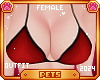 [Pets] Bra | Red