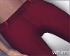 Romantic Red Pants
