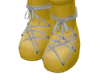 Retro Yellow Boots