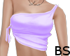 BS: Lilac Shoulder Top