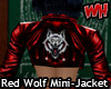 Wolf Mini-Jacket (Red)