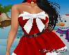 Holiday Bow Dress Red