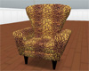 The Golden Leopard Chair