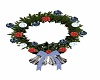 wreath blue