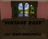 vintage rose room