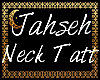 Female Jahseh Neck tatt