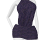 purple halter dress