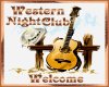 Western Night Club sign