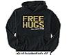 Free Hugs Hoody Black