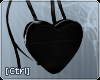 |C| Black Heart Bag