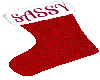 Sassy Christmas Stocking