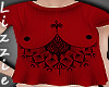 *L* Boobies top RED
