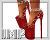 {IMP}Red Satin Val Shoes