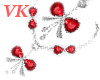 VK* Full Set Red Jewelry