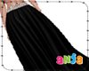 T| Black long skirt