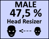 Head Scaler 47,5% Male