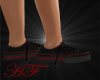 ^HF^ Black Tennis Shoes