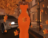 Orange Seamless Dress