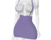 white/lilac outfit