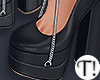 T! Chain Heels Black
