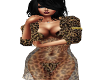 Sexy Sheer Leopard Dress