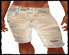 Bleached Jean Shorts