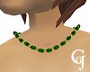 Necklace Emerald/Gold
