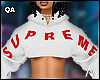 White Suprme Hoodie