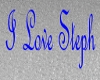 (smm) I Love Steph Sign