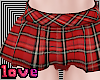 plaid femboy skirt 3 red