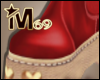 Vday Boots Red