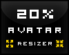 Avatar Resizer 20%