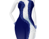 B Blue dress gala