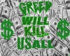FE greed money poster