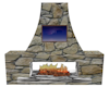 Stone & Marble Fireplace