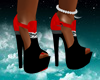  Red & black Heels