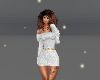 Fall-Winter Dress white