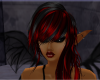 Goth Black Red Athena