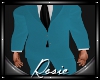 Teal Suit