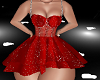 Valentine red dress