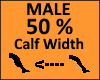 Calf Scaler 50% Male